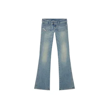 DIESEL D Hush Low Rise Slim Flared Jeans 'Blue'