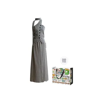 OURUOKE Casual Suit Women's Gray