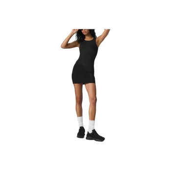 Alo Yoga ALOSOFT SUNBEAM Sleeveless Dress Women's Black