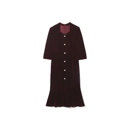 Mapping Long Sleeved Dress Women's