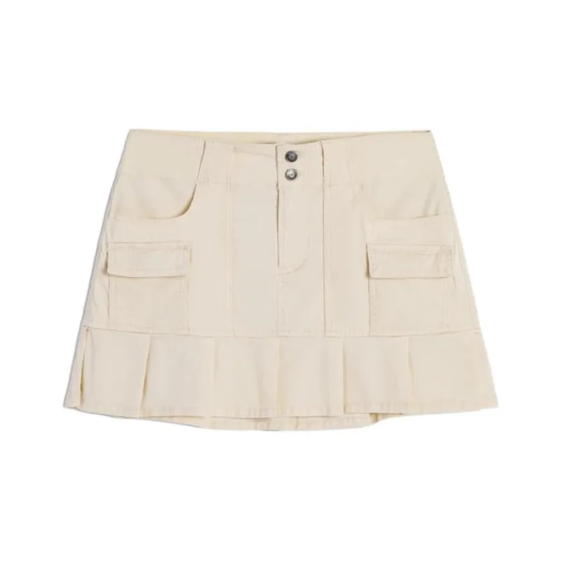 Hollister Casual Short Skirts Women's Light Brown-0