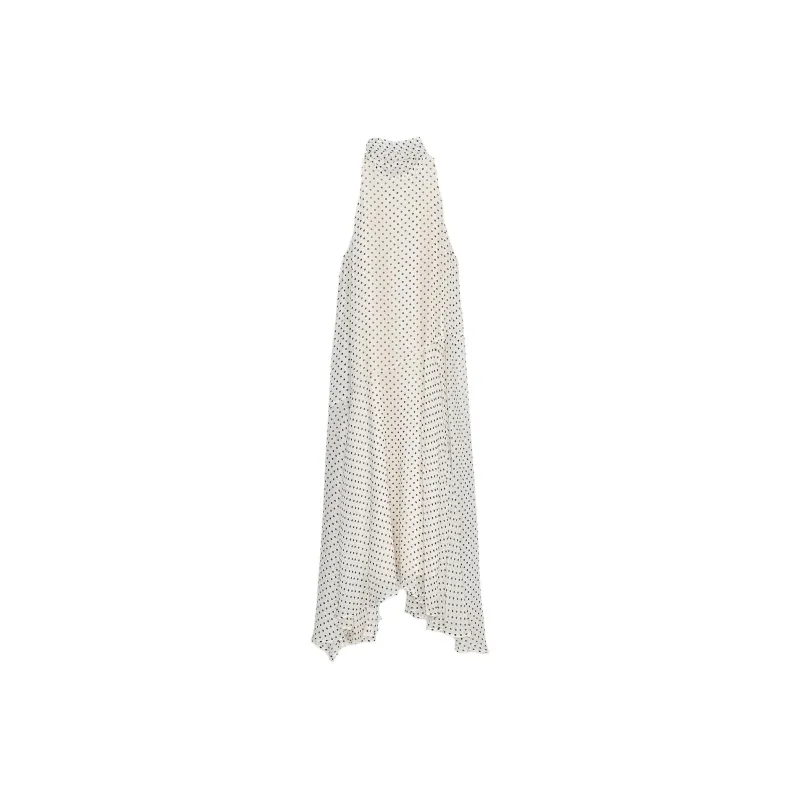 ZARA ZW Series Sleeveless Dress Women's White/Black-0