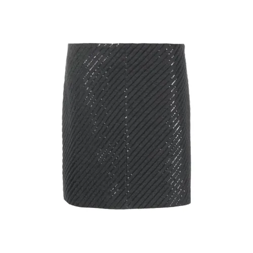 Brunello Cucinelli Sequin Embellished Quilted Mini Skirt