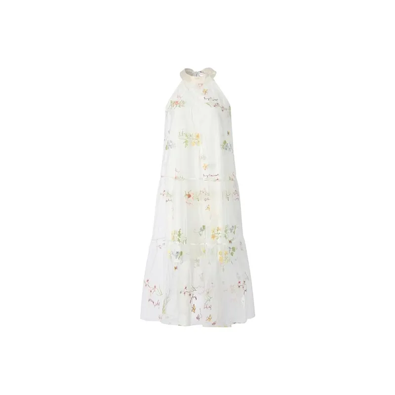 Incolore Sleeveless Dress Women's White-0