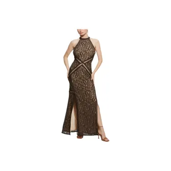 GUESS Sleeveless Dress Women's Brown