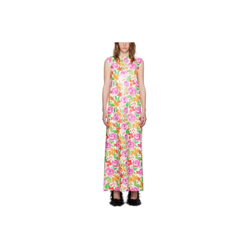 Balenciaga Sleeveless Dress Women's Pink-0