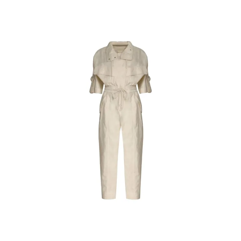 Zimmermann High Tide Utility Jumpsuit-0