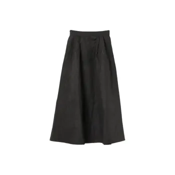 Beams Casual Long Skirts Women's Black