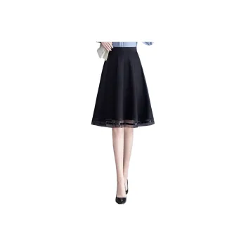 Cypress House Casual Long Skirts Women's Black