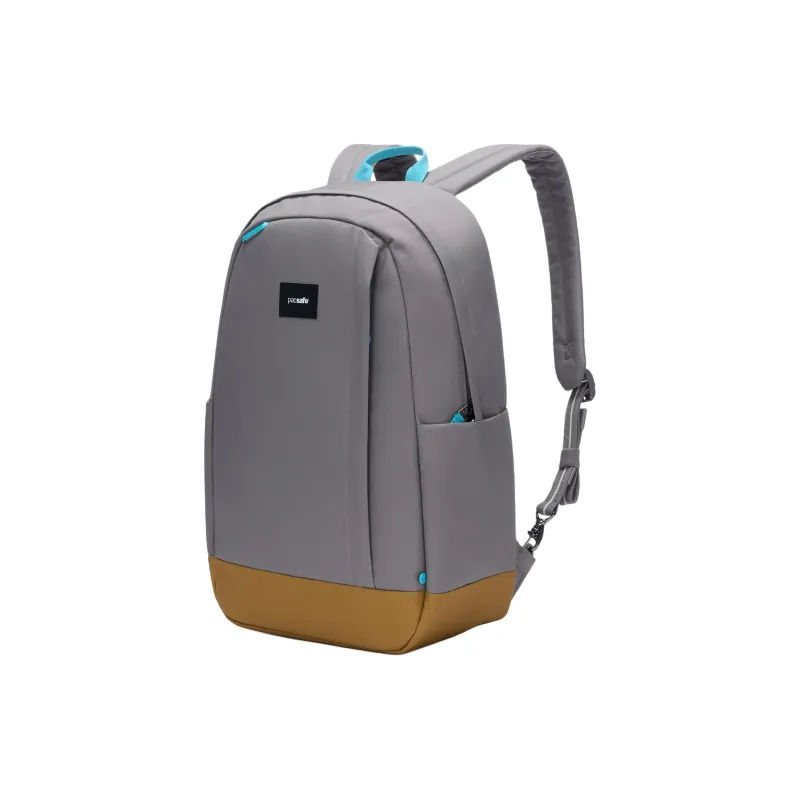 PACSAFE Recycled Polyester Backpack Unisex Gray-1