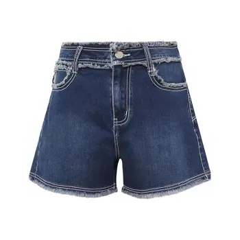 PATIT BARI Denim Shorts Women's Blue