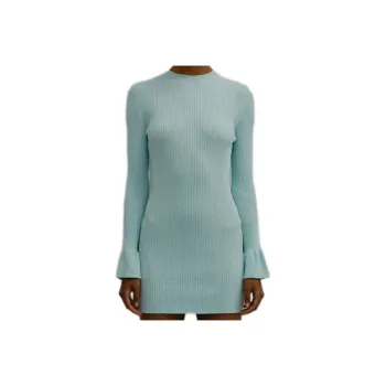 Antonino Valenti Long Sleeved Dresses Women's Mint Green