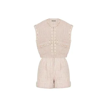 ROSESTUDIOBYGUOPEI Casual Suits Women's Pink Clothing Sets