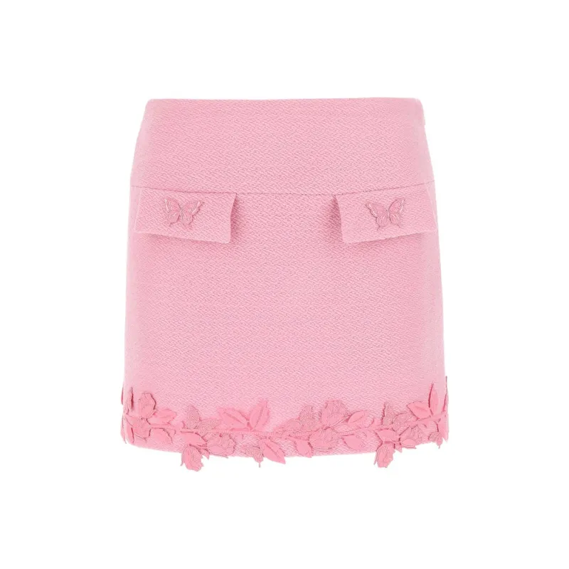 Blumarine Casual Short Skirts Women's Pink-0