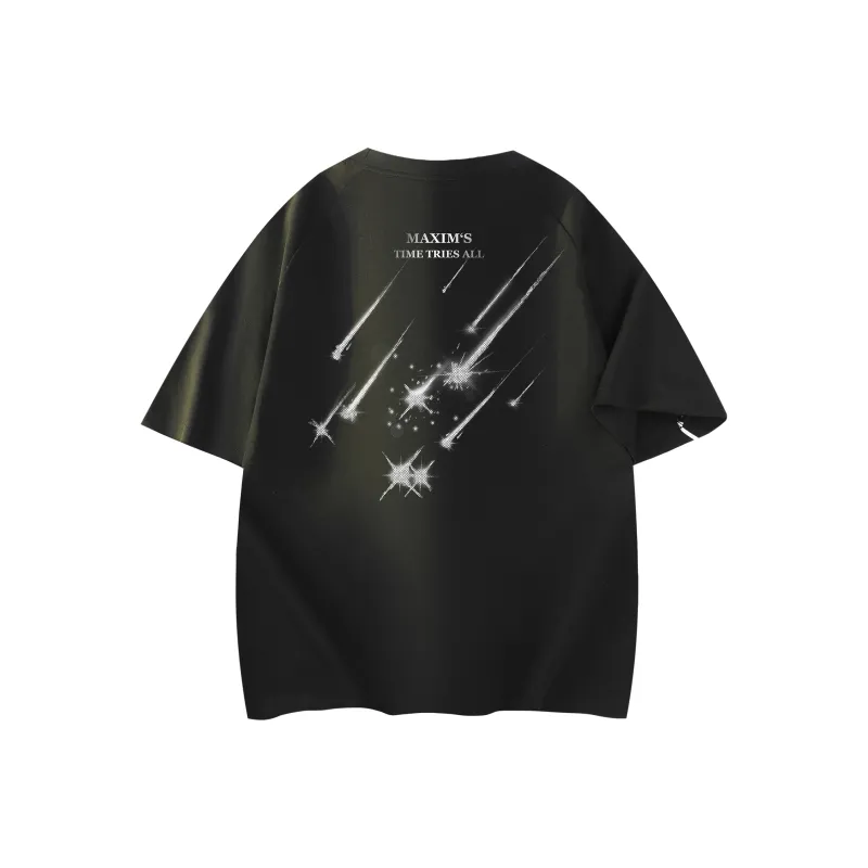 Maxim's De Paris Short Sleeved T Shirts Unisex-4