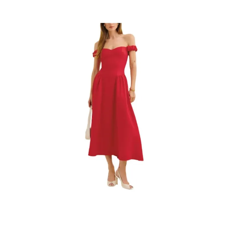 REFORMATION Sleeveless Dress Women's Red-0