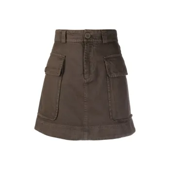 See By Chloe Denim Short Skirts Women's Umber