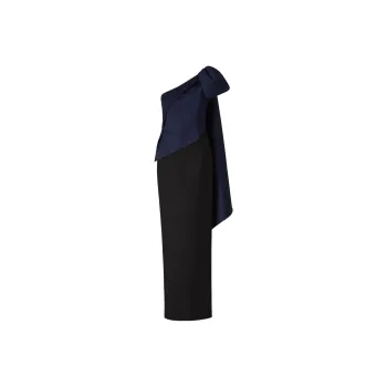 ROLAND MOURET Bow Detailing Dress