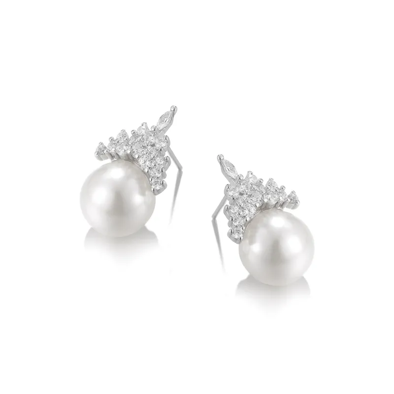 Clect Eco Friendly Alloy Stud Earrings Women's-2
