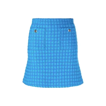 Sandro Casual Short Skirts Women's Blue