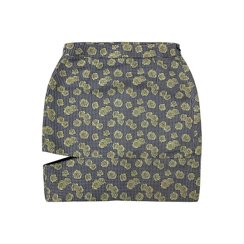 FOREVER 21 Cropped Skirt Multicolor-0