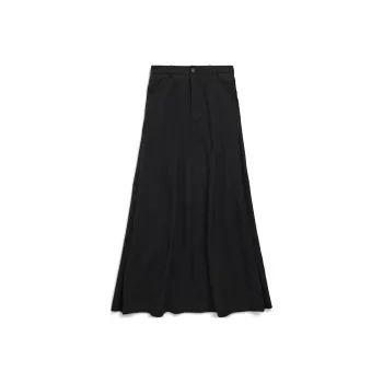 Balenciaga A-Line Maxi Skirt