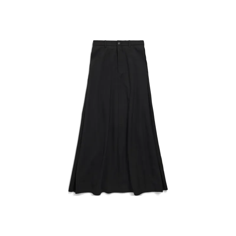 Balenciaga A-Line Maxi Skirt-0