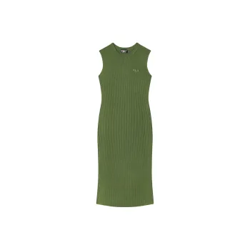 FILA HERITAGE Sleeveless Dress Women's Purple Cabbage Green