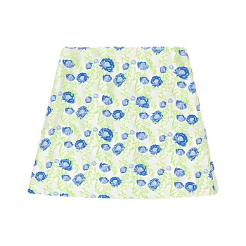 GANNI SS23 Vacation Shop Series Casual Short Skirts Women's Greige
