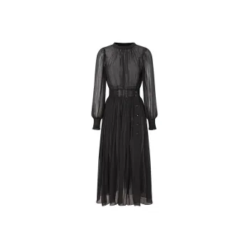 MOUSSY Long Sleeved Dresses Women's