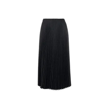 JIL SANDER Pleated Full Midi Skirt