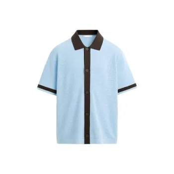 ZARA Shirts Men Light Blue