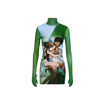 Vetements Anime Mini Dress 'Green'