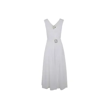 THEORY Sleeveless Dress Women's White
