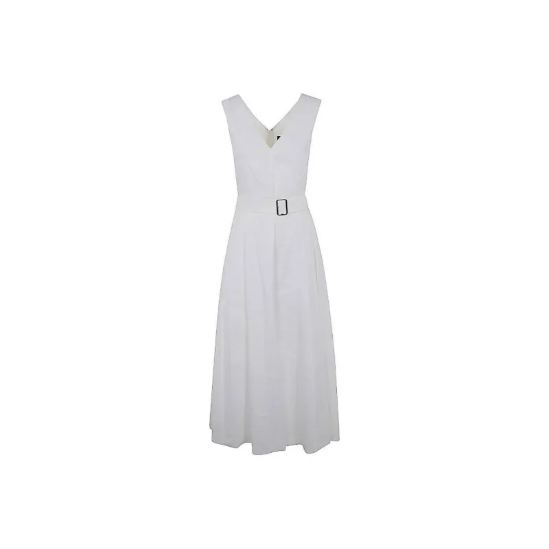 THEORY Sleeveless Dress Women's White-0