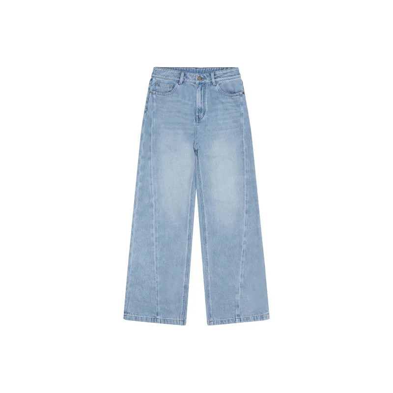 FAIRFAFO Jeans Women's Blue-0