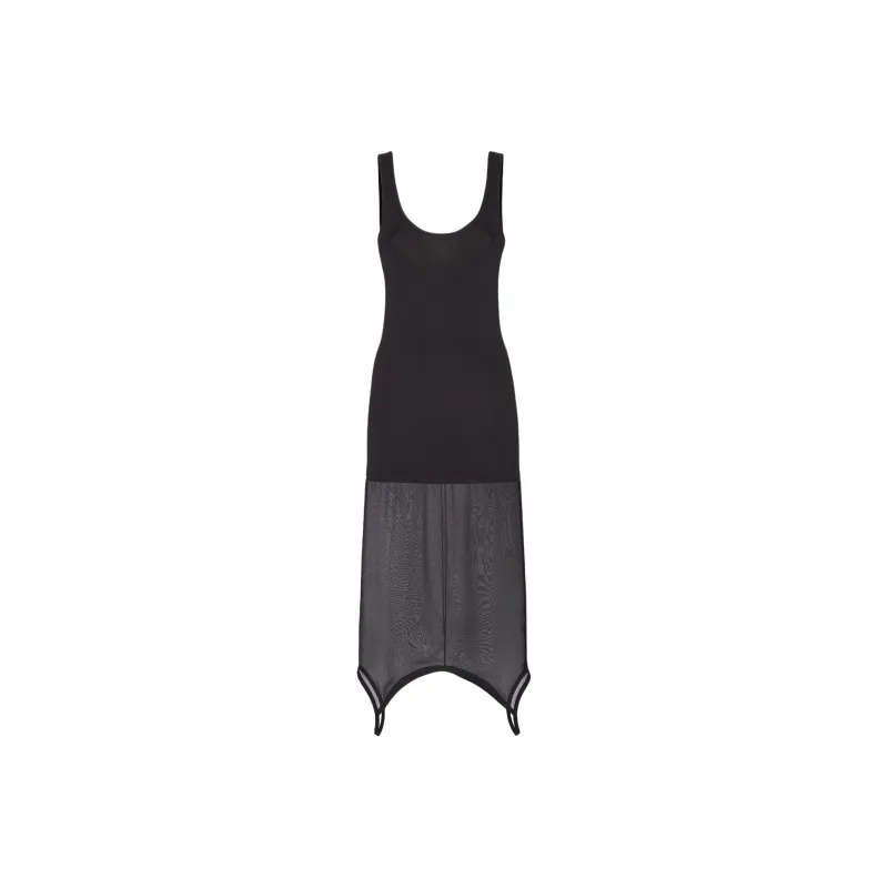 FENDI Slip Dresses Women's Black-0
