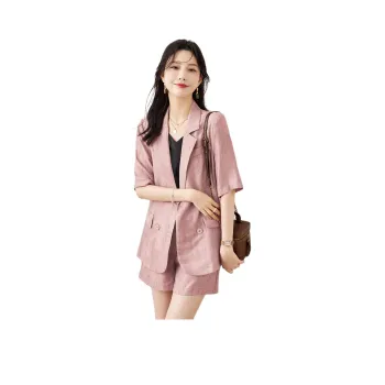 TERRE BLEUE Casual Suit Women's Pink