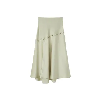 JIL SANDER Casual Short Skirts Women's Light Green