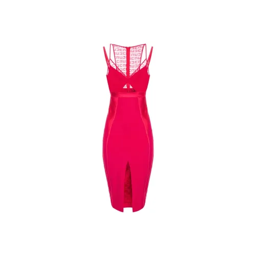Elisabetta Franchi Slip Dresses Women's Rose Red