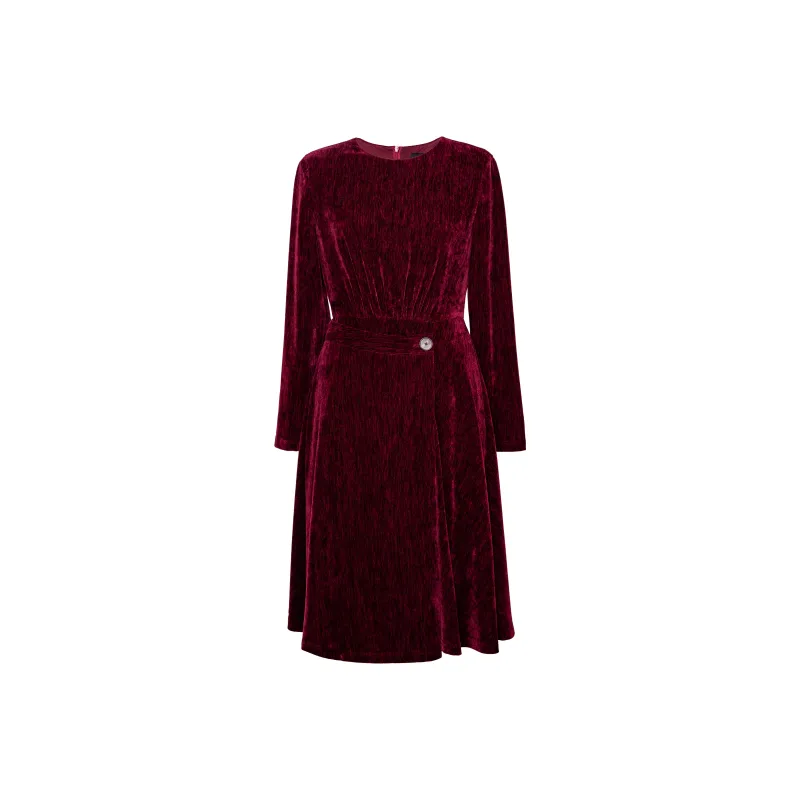 ROEYSHOUSE Long-Sleeved Dresses Women's Ancora Red-0