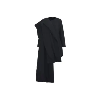 Yohji Yamamoto Coats Women's Black