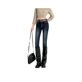 Concubine Zhu Jeans Women's Dark Blue