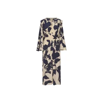 Johanna Ortiz Long Sleeved Dress Women's Marine