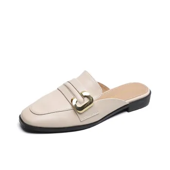 GOSO Rubber Sole Metal Abrasion Resistant Closed Toe Slippers Women's