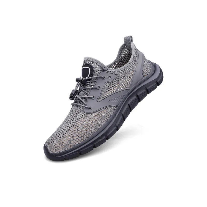 Wen Nai Low Top Casual Shoes Men's Gray-2
