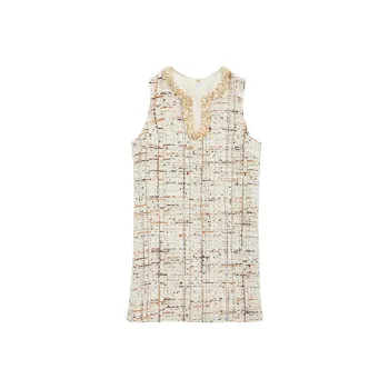 Bebe FW24 Sleeveless Dress Women's Beige