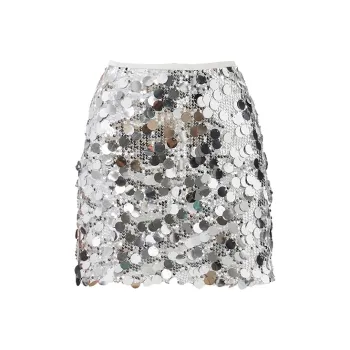 Enhanced Casual Short Skirts Women's White