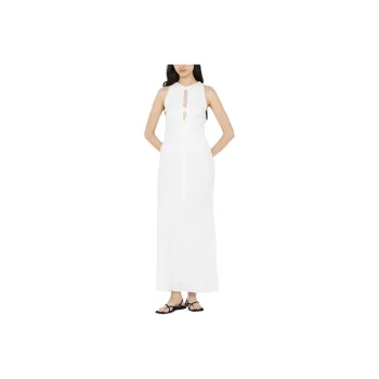 BEC+BRIDGE EVERLY DRESS Sleeveless Dress Women's WHITE/White