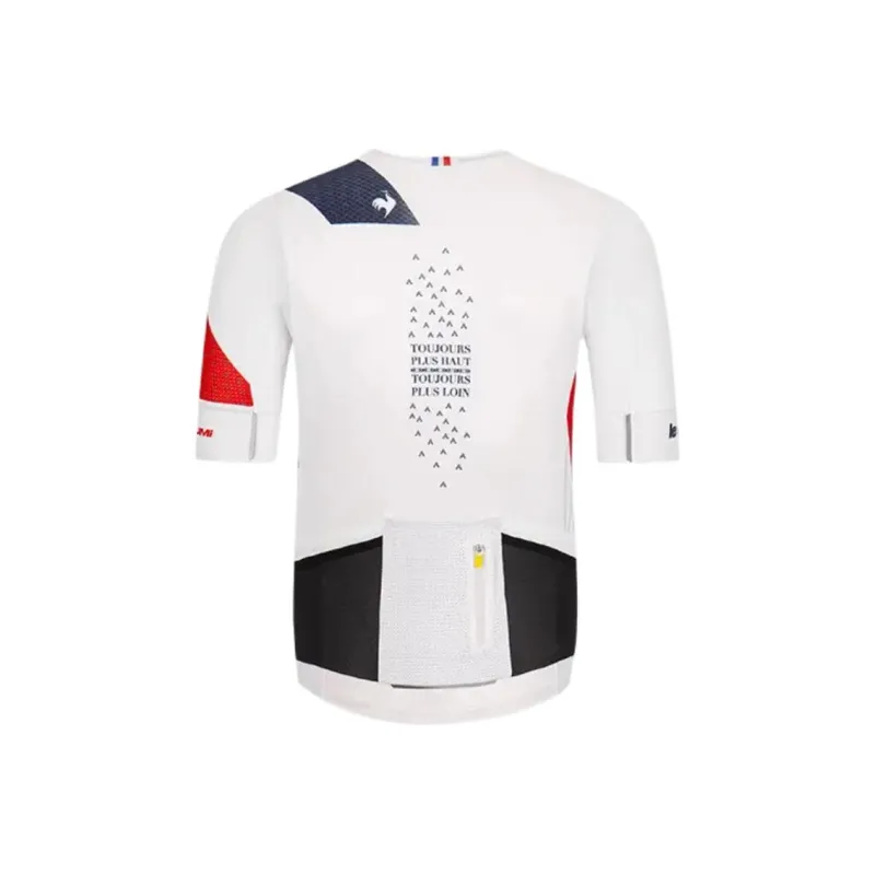Le Coq Sportif x PEARL IZUMi Cycling Clothing Men's Ivory White-1